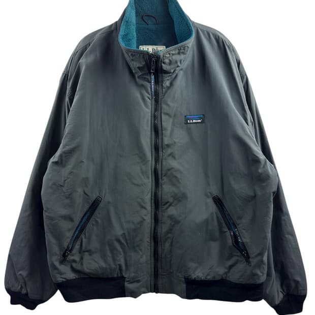 LL BEAN 80S USA WARM-UP JACKET1248