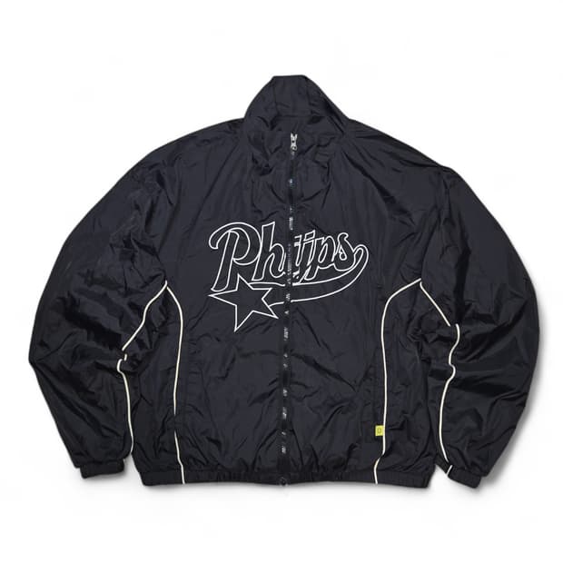 피지컬 디파트먼트 빅로고 윈드브레이커 자켓 (실XL)