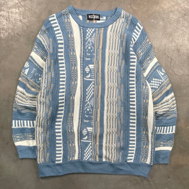 빈티지 케이블 니트
