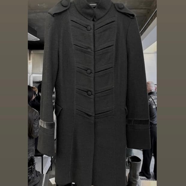 Emporio Armani Napoleon Officer Coat