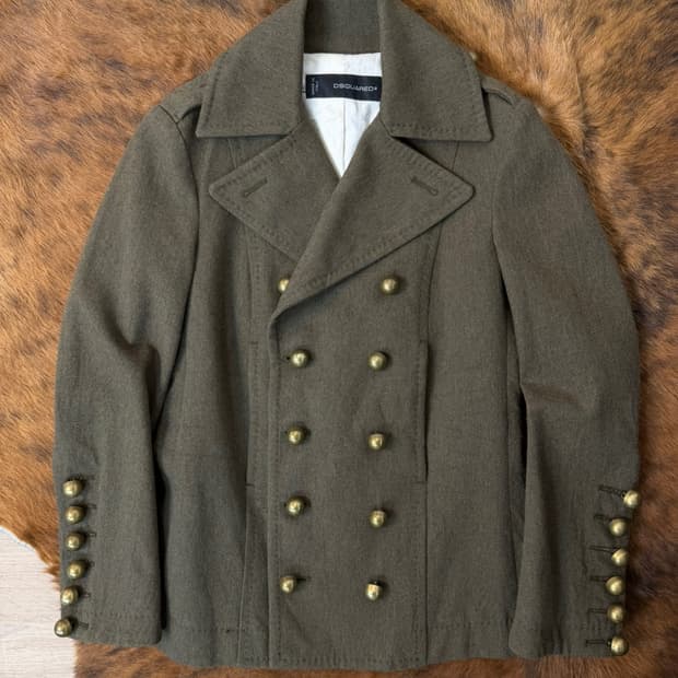 디스퀘어드2 밀리터리 자켓 