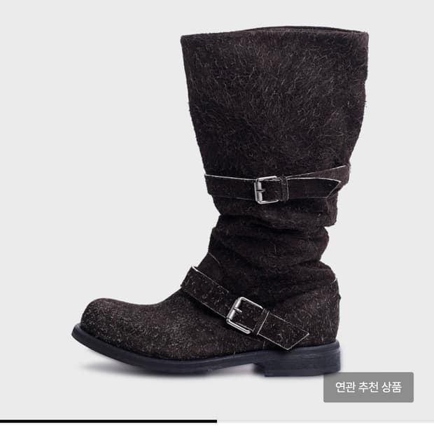 네거티브쓰리 슬러치롱부츠 버팔로가죽 ( 250 사이즈 )