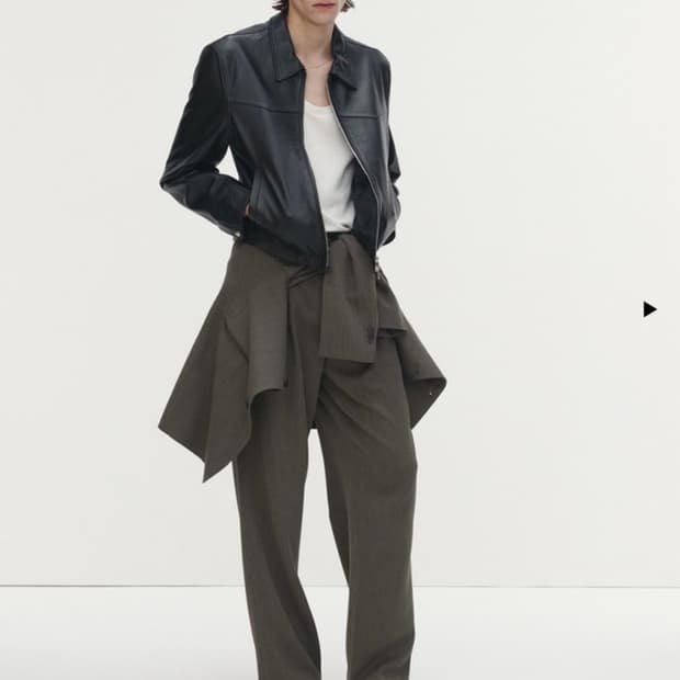 [구매] 토니웩 25ss 레더 크롭 웨스턴 자켓 L사이즈 구매합니다. 