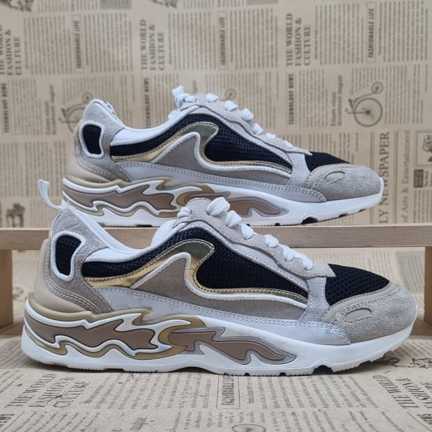 산드로 플레임 불꽃 여성스니커즈230