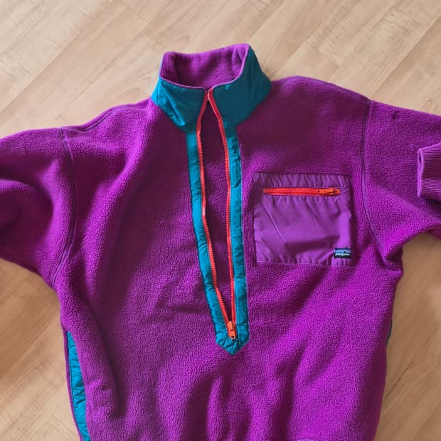 파타고니아 80s 하프집업 플리스