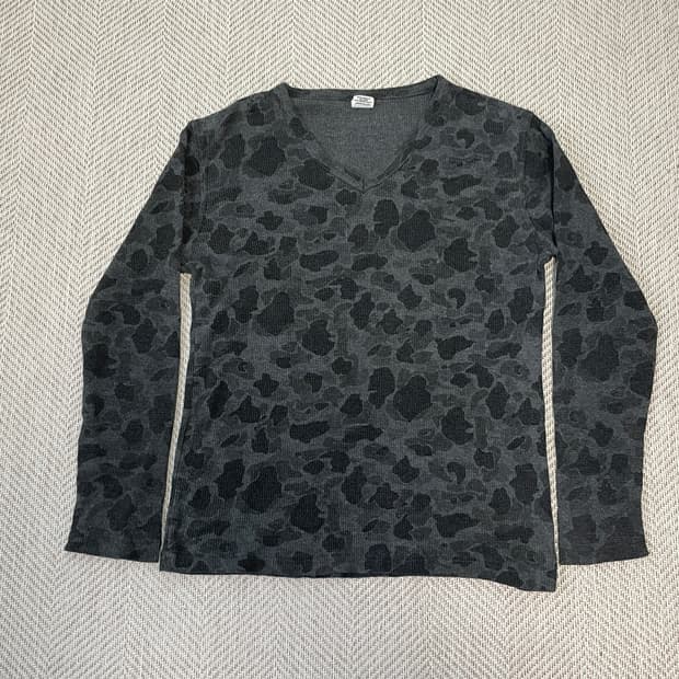 에드윈 카모플라주 롱슬리브 