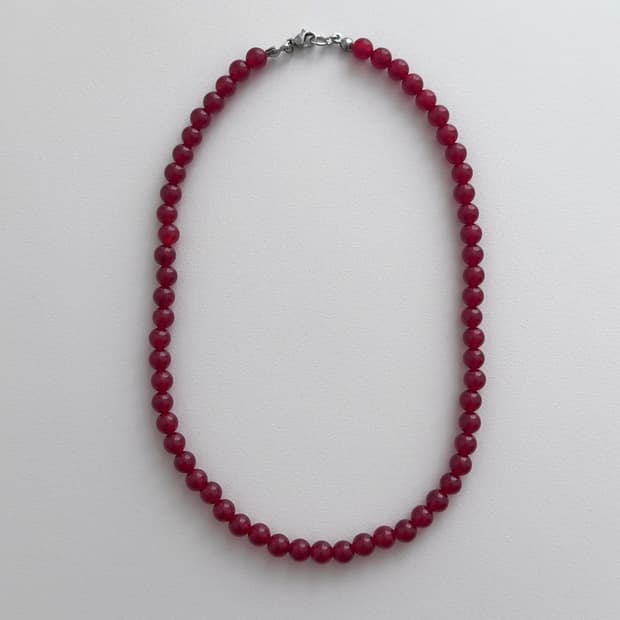 Crimson ember necklace
