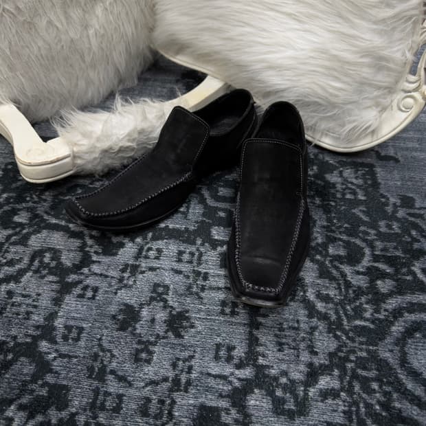Whoop de doo archive square toe leather