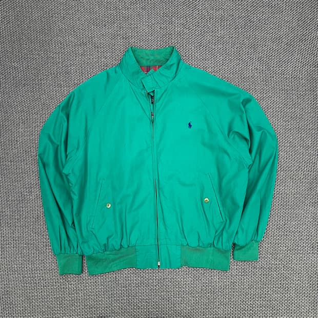 폴로 블루종 그린