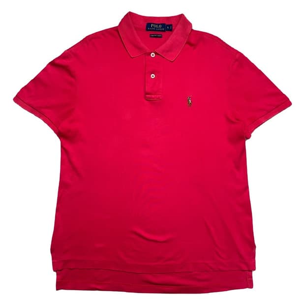 POLO RALPH LAUREN 피마코튼 PK 반팔 티셔츠 S