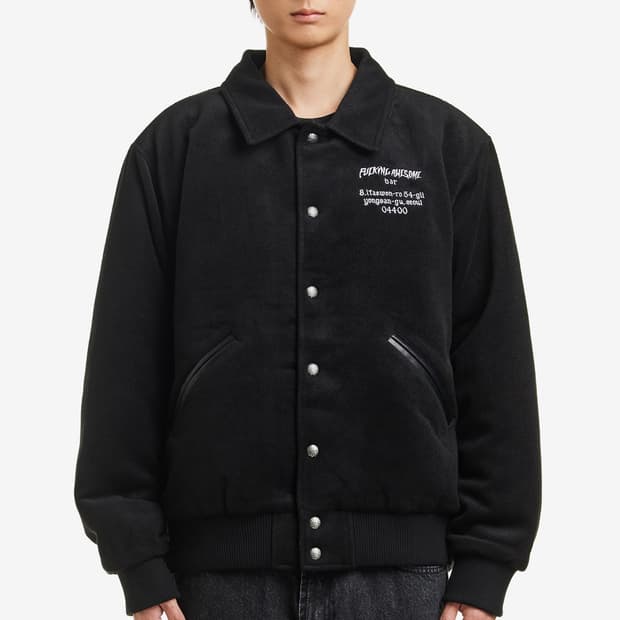 퍼킹어썸 바시티 자켓 판매합니다