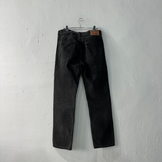 리바이스505 데님 흑청바지 33
