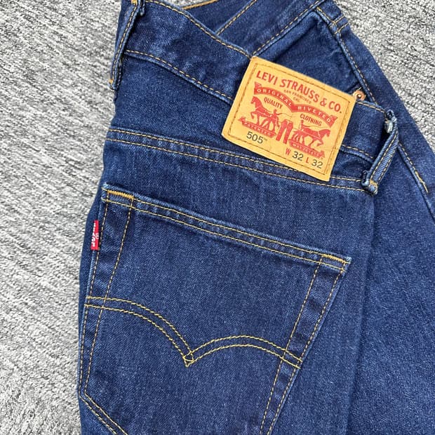 (허단41)00'S 리바이스 505 진청-M1824