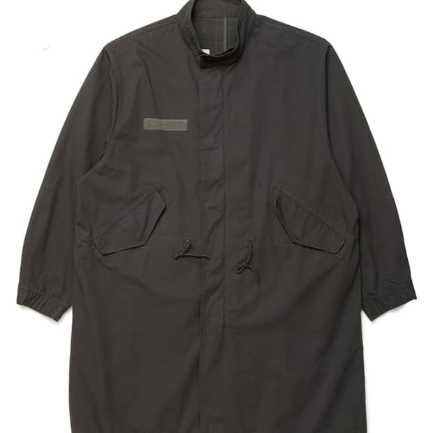 2사 구매 해칭룸 모즈파카 워시드 브라운