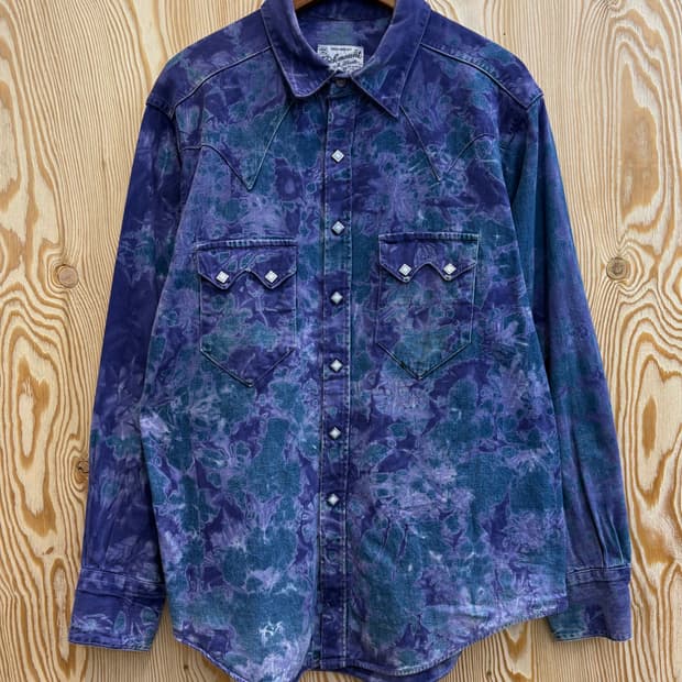 락마운트 랜치 웨어 패턴 웨스턴 셔츠