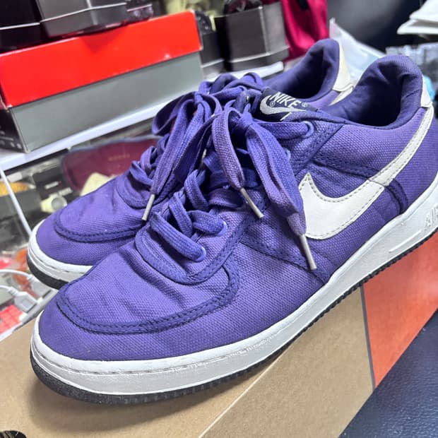 나이키 에어포스 1 로우 퍼플 94년 285