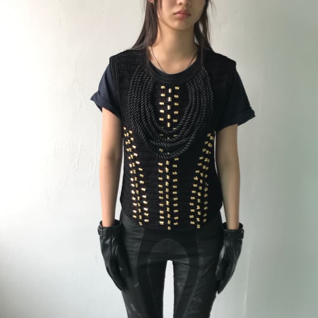 발망 올리비에 루스탱 H&M 콜라보 체인 로브 베스트