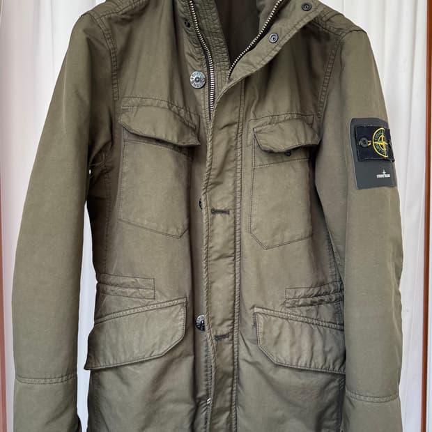 스톤아일랜드 DAVID TC 필드자켓 올리브/S