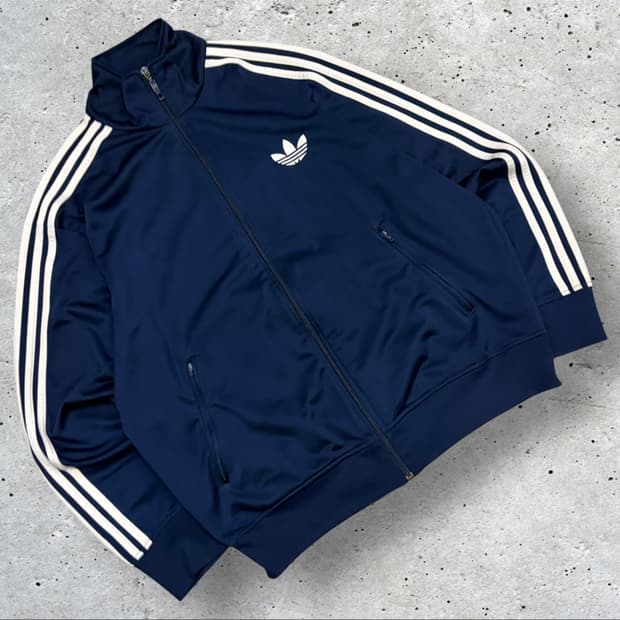 [115] 12s 아디다스 파이어버드 삼선 트랙탑 져지 네이비 C778