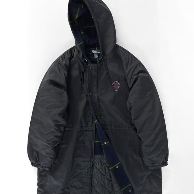 90s 폴로 랄프 로렌 플리스 파카 L-XL