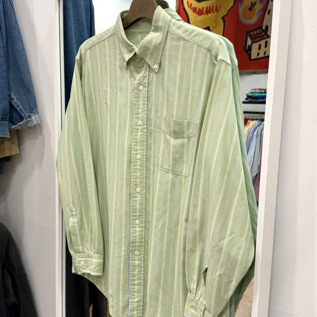 00s L.L.Bean 엘엘빈 스트라이프 셔츠