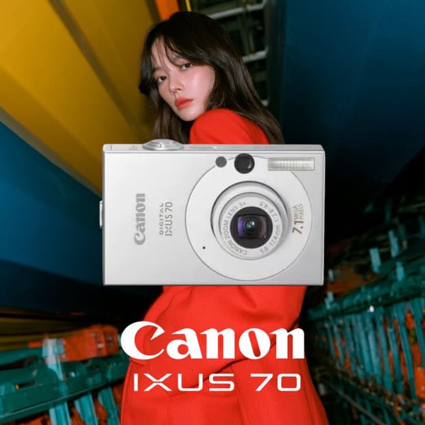 A급)캐논 익서스 70 CANON IXUS 70 빈티지 디지털카메라 디카