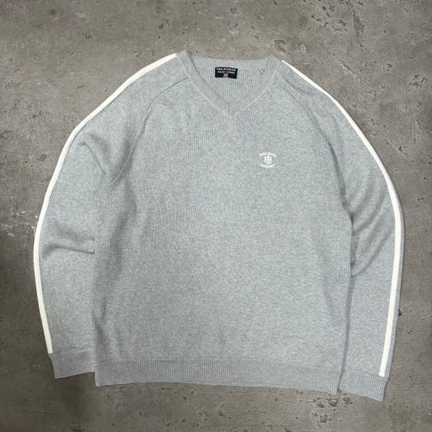 폴로 브이넥 니트[2395]