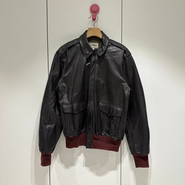70‘s llbean 고트스킨 a-2 자켓