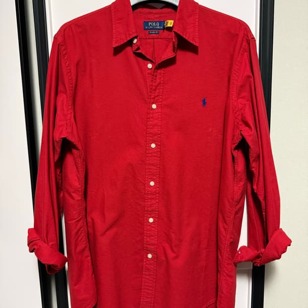 [XL] 폴로 가먼트다이 2002RED