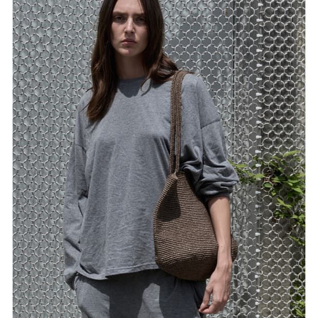 머듈 램블 티  블랙/그레이 일괄 판매 2size