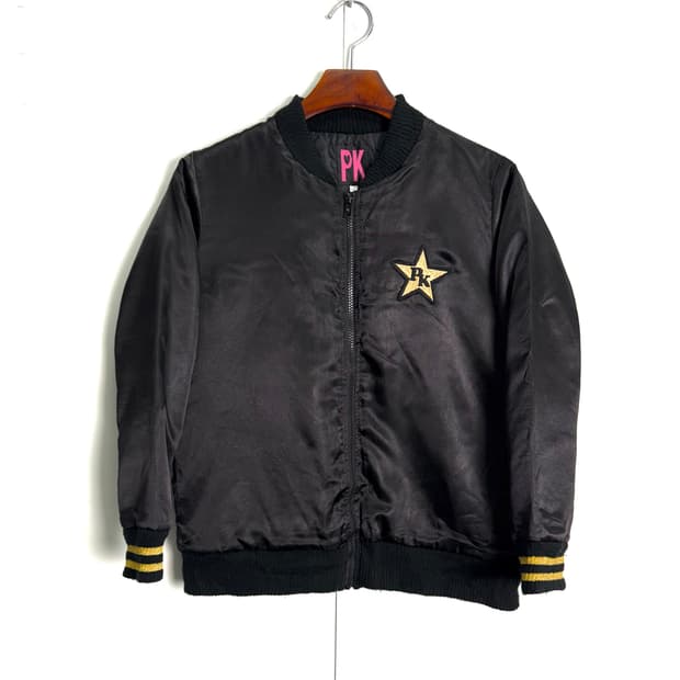 빈티지 펑크 블루종