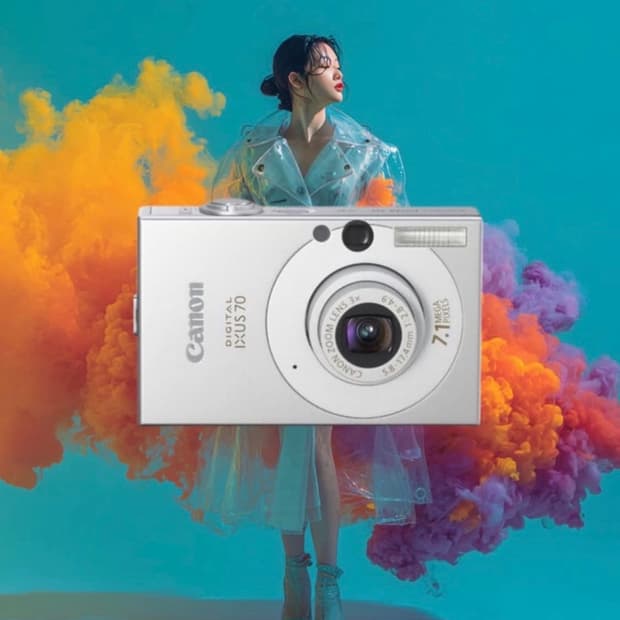 A급)캐논 익서스 70 CANON IXUS 70 빈티지 디지털카메라 디카