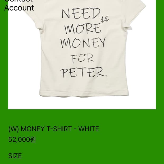 MONEY T-SHIRT