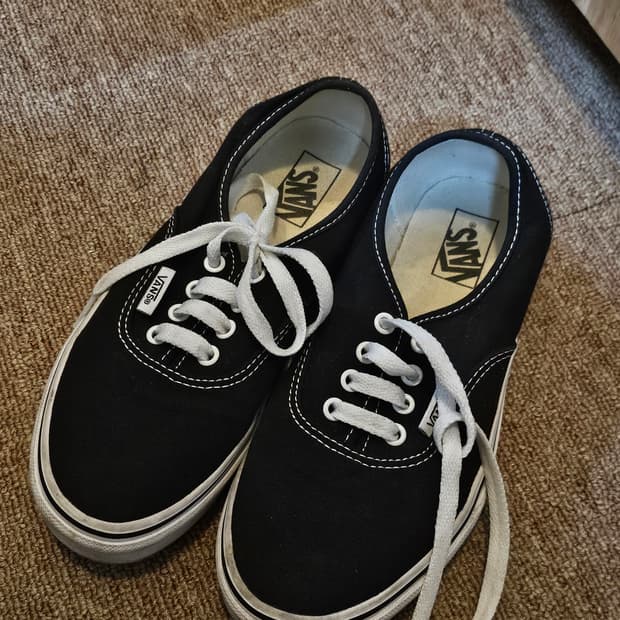 반스어센틱 215 블랙