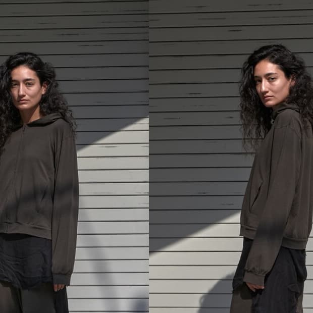 머듈 올리브 후드집업 4 사이즈