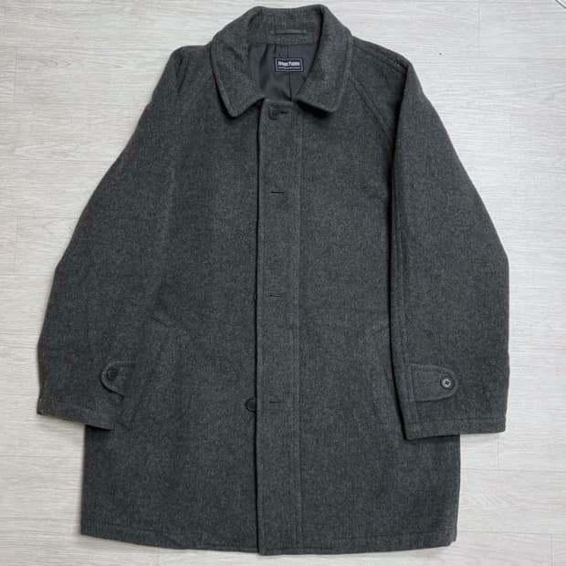 일본빈티지 울 그레이 코트