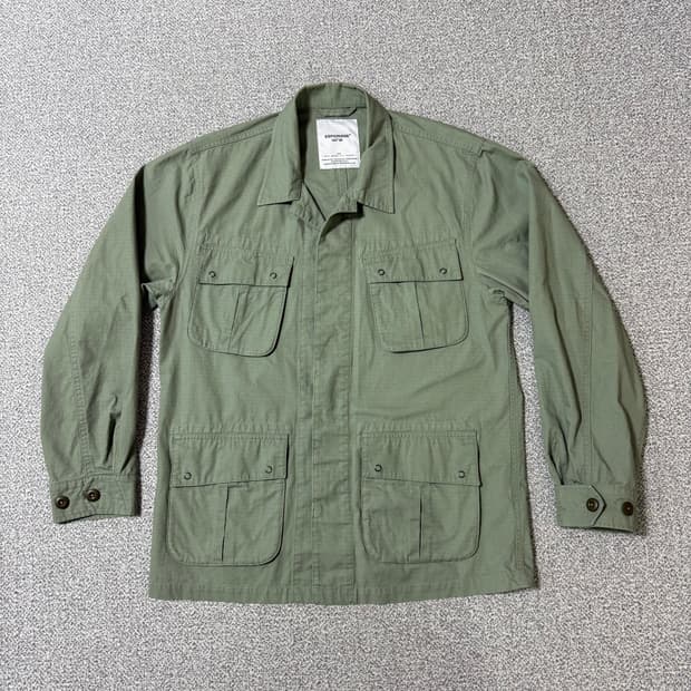 [정가 13만원] 에스피오나지 퍼티그 밀리터리 자켓 L