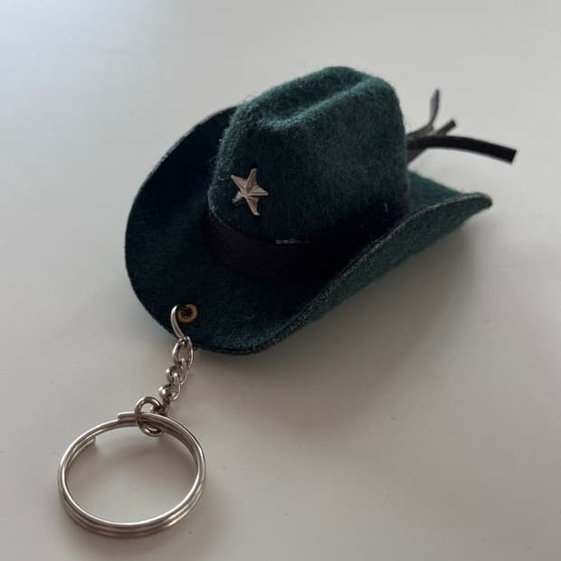 WESTERN HAT KEYCHAIN 웨스턴 햇 키링
