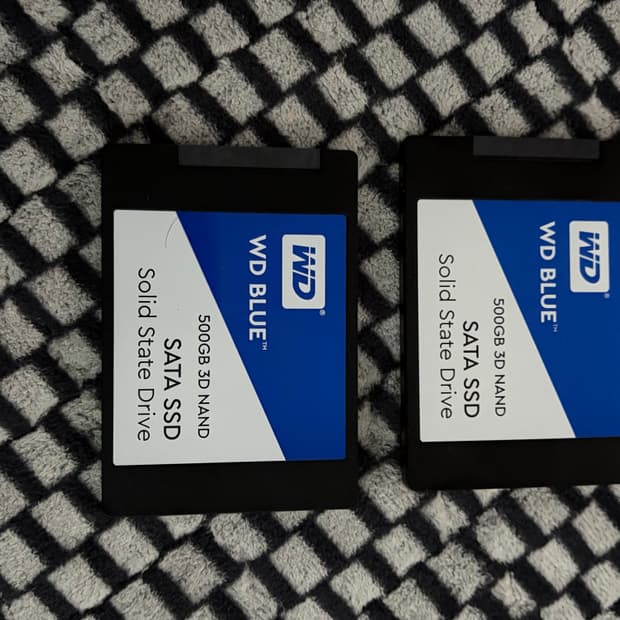wd ssd 500g 2개