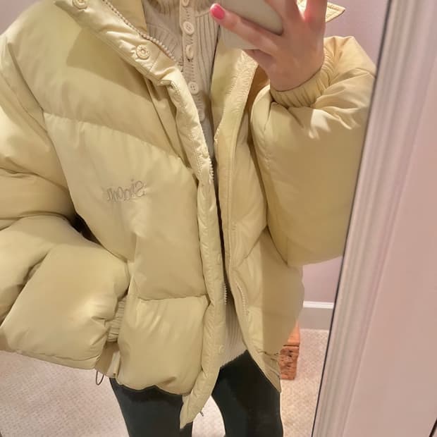 시눈 리뉴얼 전 푸퍼 패딩