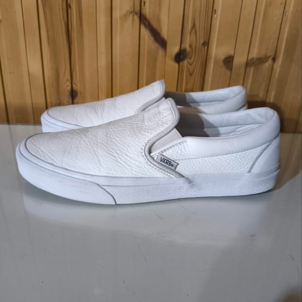 285mm 반스 가죽 슬립온