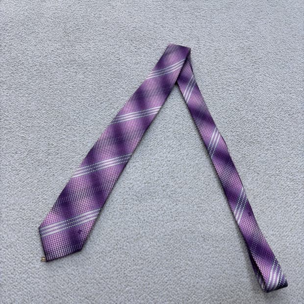 F 닥스 패턴 넥타이 0420E