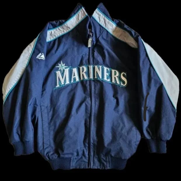 마제스틱 시애틀 마리너스 자켓