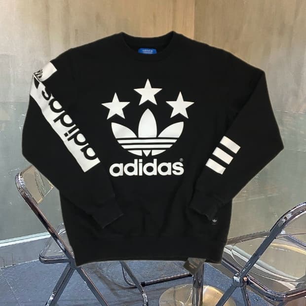 아디다스 맨투맨 블랙 adidas