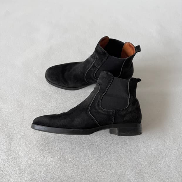 [245]쿠에른(CUEREN) 스웨이드 첼시부츠