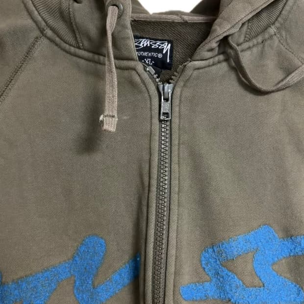 스투시 빈티지 후드집업