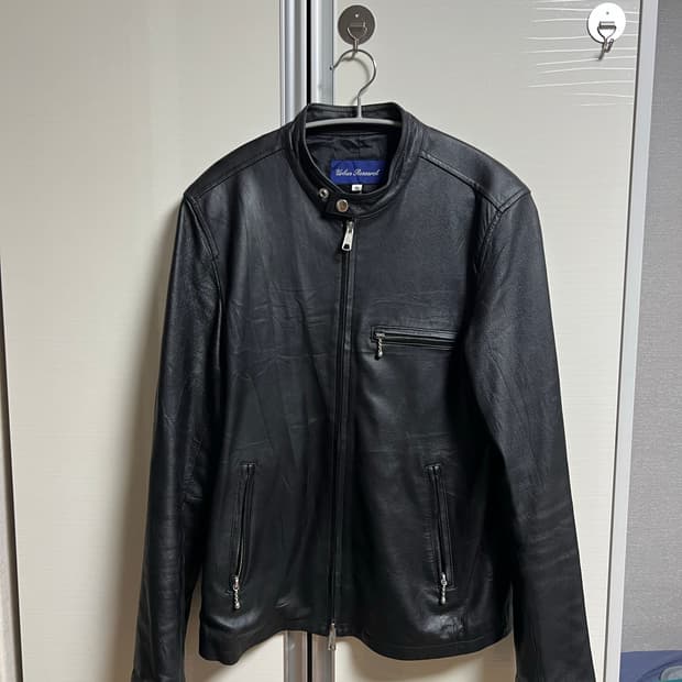 어반 리서치 - 염소가죽 싱글 라이더 자켓