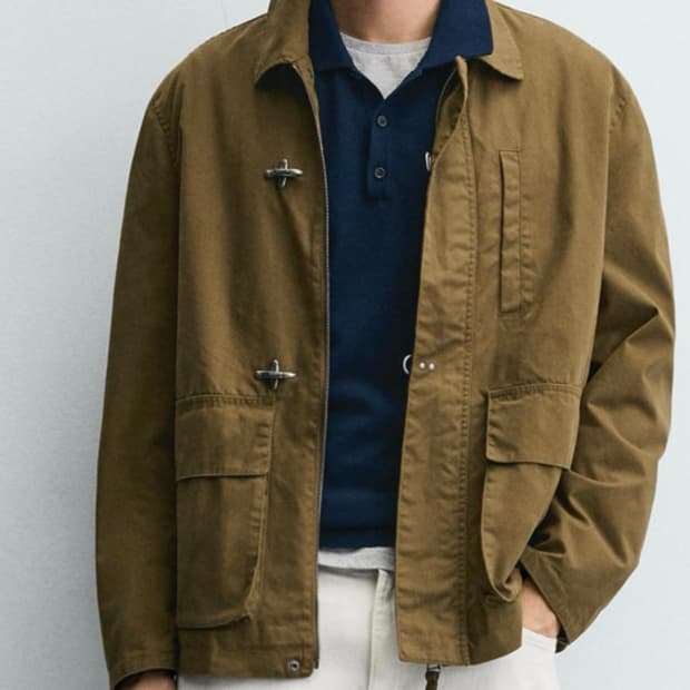 Zara 자라 릴랙스핏 알라마레스 파카 M 새상품