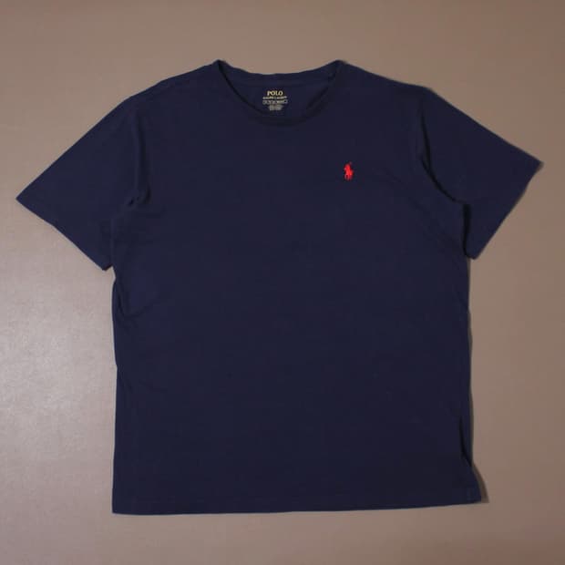 Polo 폴로 랄프로렌 네이비 반팔 라운드 티