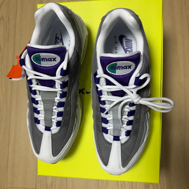 나이키 에어맥스95 빅버블(보라매쉬) 285